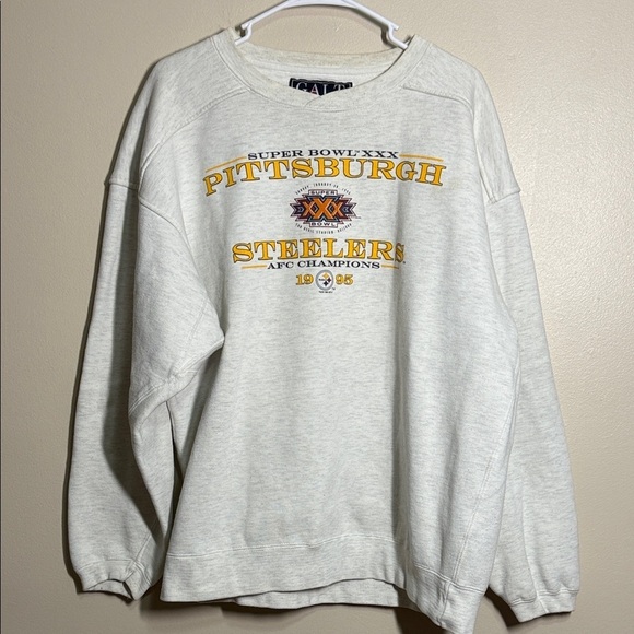 Galt Sand Other - Vintage Pittsburgh Steelers 1995 Super Bowl XXX Champion Size Large